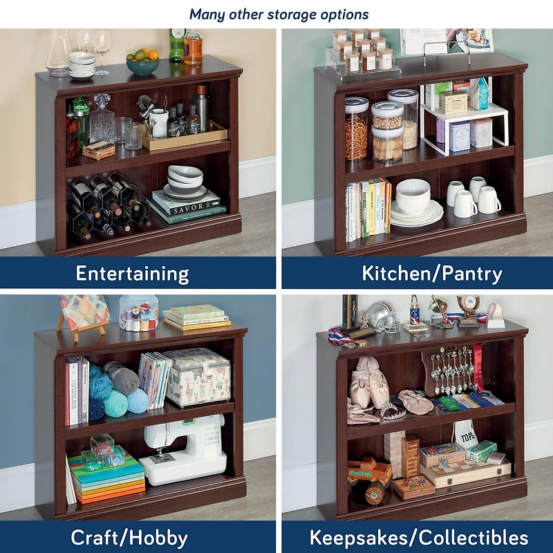 Sauder Select 2-Shelf Bookcase
