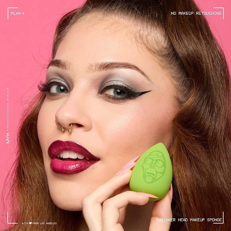 Beetlejuice Shrinker Makeup Sponge Travel Case