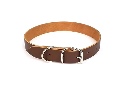 Canadiana Italian Leather Xtra large Dog Collar