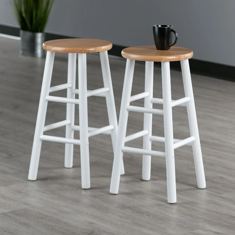 Ensemble de 2 tabourets de comptoir Huxton