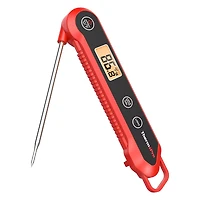 ThermoPro TP03HW – Thermomètre numérique étanche à lecture instantanée pour viande et confiserie, avec aimant et rétroéclairage