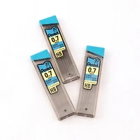 Pentel Super Hi-Polymer Mines de Recharge, 30 Mines par Tube, HB, 0,7mm, 3PC Paque