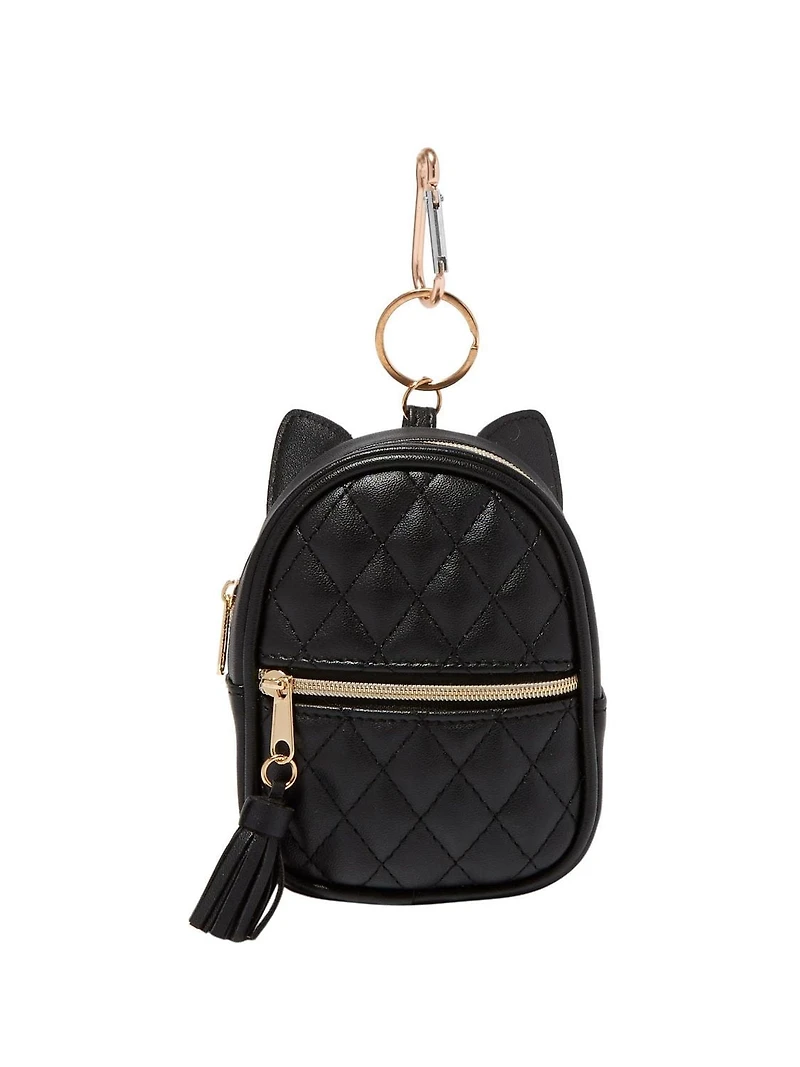 CLAIRES MINI BACKPACK BLAK CAT