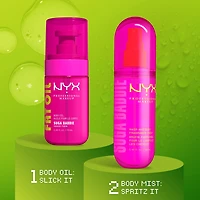 NYX Professional Makeup Brume corps & cheveux Parfum longue durée, Suga Baddie