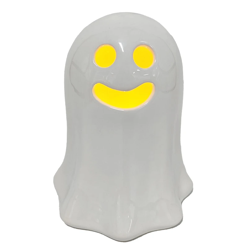 Halloween PL LED Ceramic Ghost