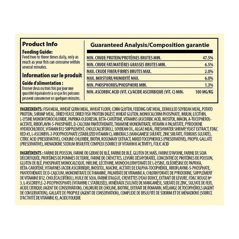 Tetra Color Tropical XL Granules Nourriture pour Poissons 2,65 fois/75 g