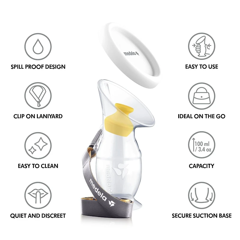 Recueil lait en silicone Medela Recueil lait