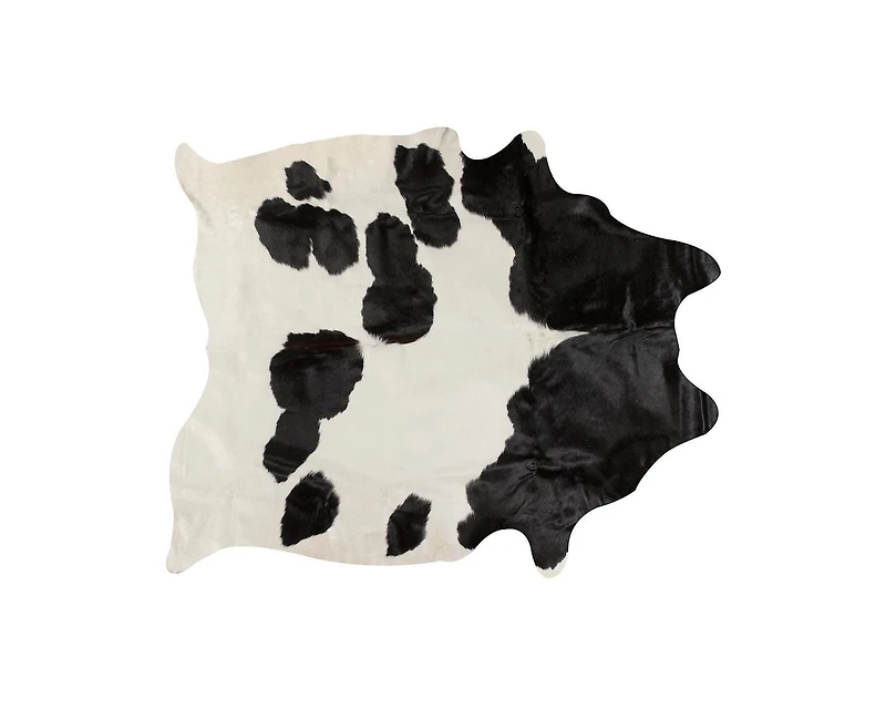 TAPIS KOBE EN PEAU DE VACHE 6' X 7'