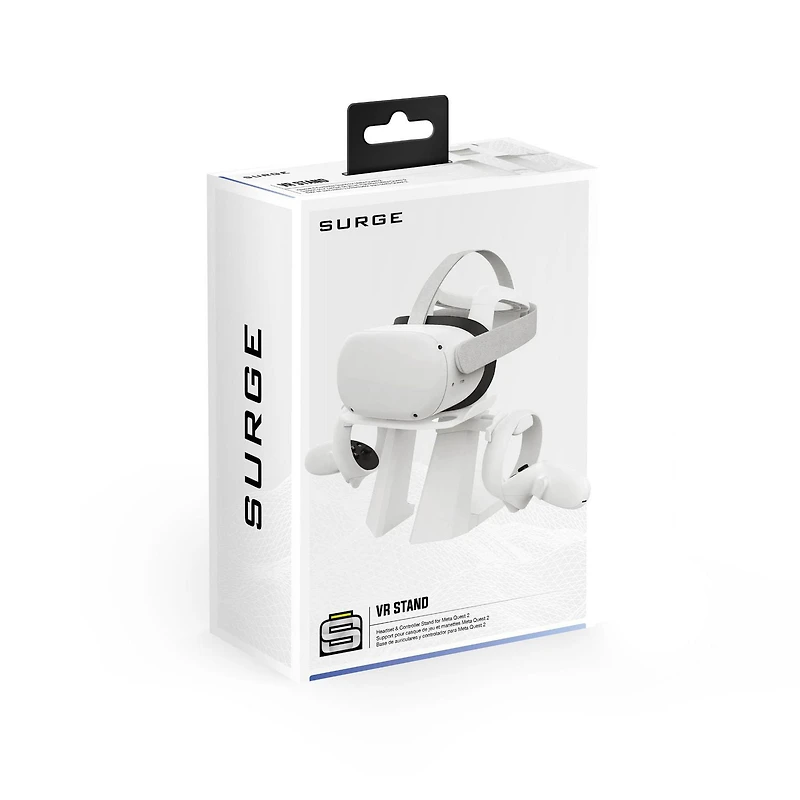 Support de casque et de contrôleur Surge pour Meta Quest 2