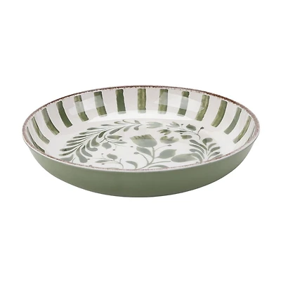 Better Homes & Gardeens Bamboo Melamine Dinner Bowl Green Set, 4pc