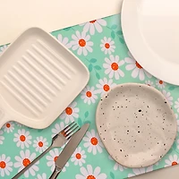 IH Casa Decor Plastic Placemat Pleaude Imprimé - Ensemble De 12