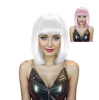 Halloween Women UV Bob Wig, Way to Celebrate