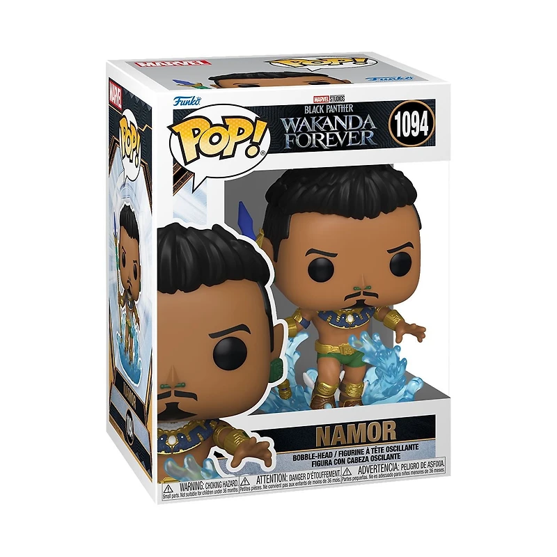 Funko Pop! Marvel Studios’ Black Panther: Wakanda Forever - Namor Vinyl Bobblehead