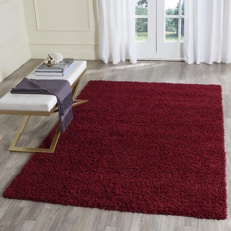 SAFAVIEH Athens Tapis Peluche Solide Shag