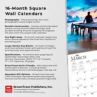 Motivation | 2023 12x24 Inch Square Wall Calendar