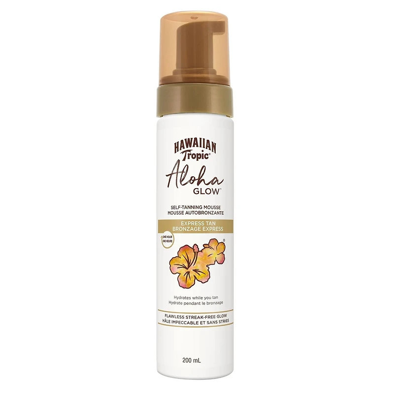 Hawaiian Tropic ®Aloha Glow™ Mousse Autobronzante Bronzage Express en 1 H