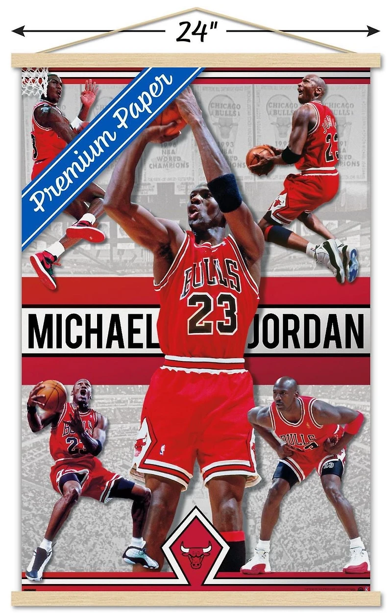 Michael Jordan - Collage Wall Poster, 22.375" x 34"