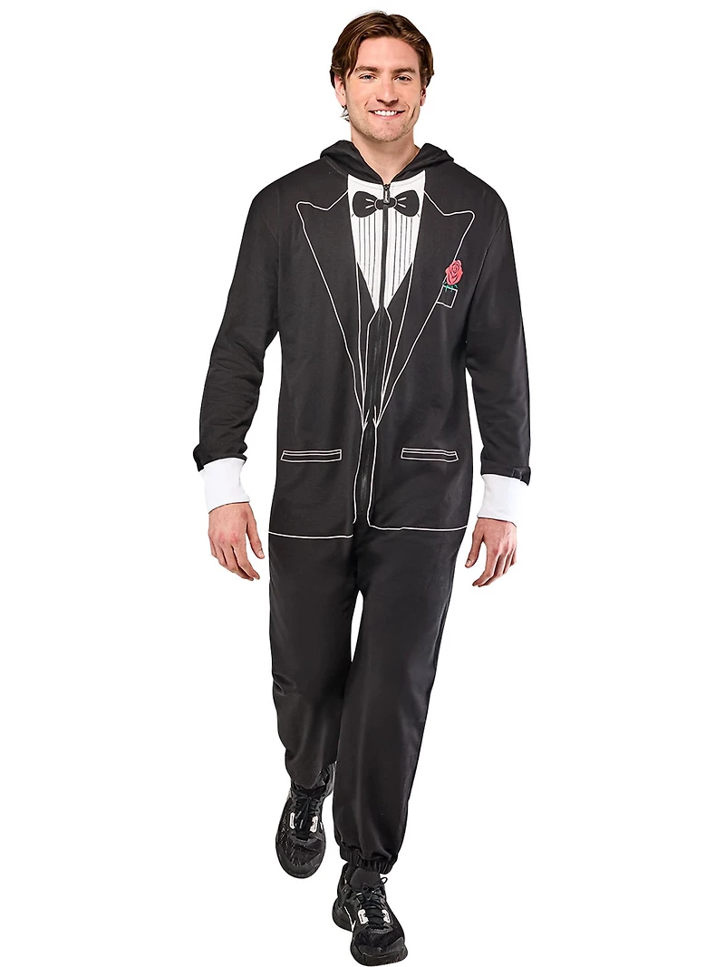Rubies Tuxedo Comfy Wear Zipsters Costume for Adults, Men's