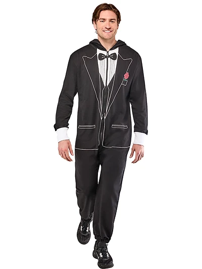Rubies Tuxedo Comfy Wear Zipsters Costume for Adults, Men's