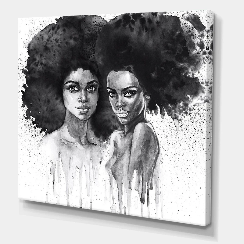 Designart Portrait de femme afro-américaine XI Art mural sur toile
