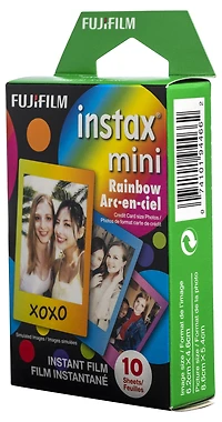 Paquet de film instantané Fujifilm Instax® Mini Rainbow