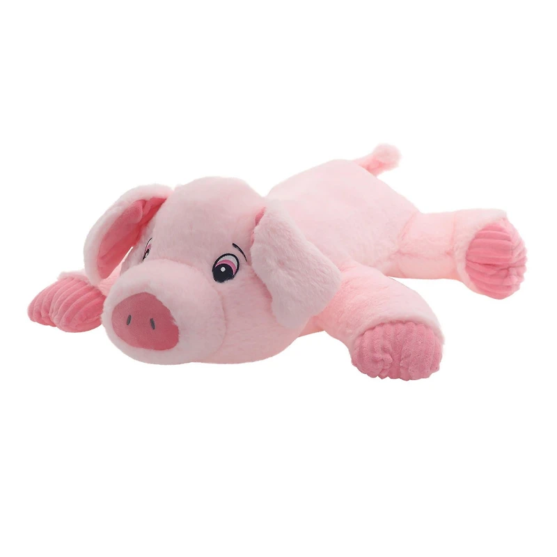Façon de célébrer la peluche Floppy Pink Pig - Grande