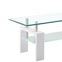 Canadian Nano White TV Stand