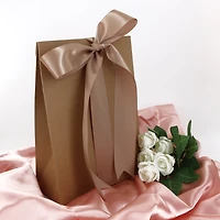 UNIQUE CREATIV, ruban, satin simple face, avoine, 100 % polyester, 38 mm x 3,65 m (1½ po x 6 v)