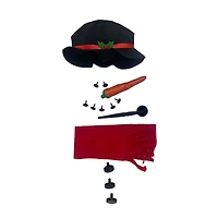 Kit De Construction De Bonhomme De Neige (Chapeau Noir)