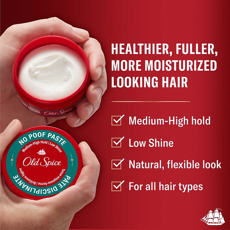 Pâte coiffante pour hommes Old Spice 63g