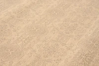 ECARPETGALLERY 5'1" x 7'5" Transitional Collage Handmade Area Rug for Living Room, Dining Room and Bedroom in Ivory