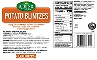 Spring Valley Pomme de terre Blintz
