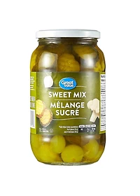 Great Value Sweet Mix Pickles, 1 L