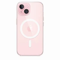 Apple Coque Transparente iPhone 15 avec MagSafe NB-24M