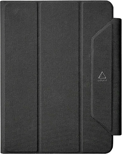 Adonit Coque pour iPad 10.2 2020 iPad 8e génération / 2019 iPad 7e génération de protection, fine, support magnétique, coque arrière rigide, veille/réveil, étui intelligent avec porte-crayon pour iPad