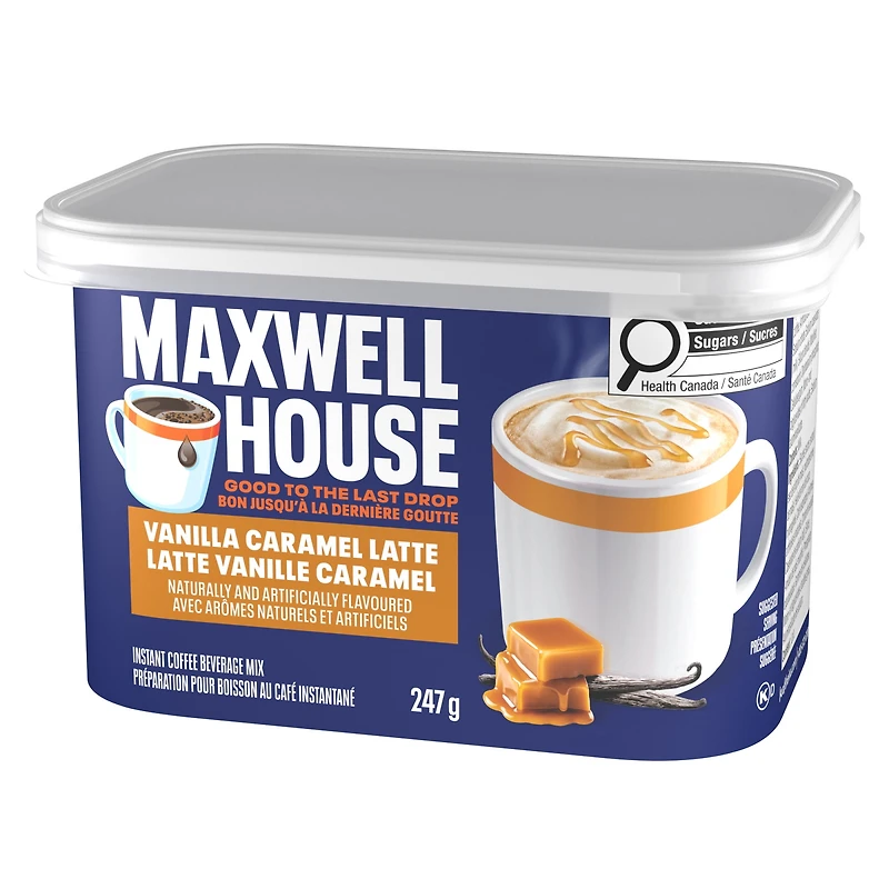 caramel à la vanille Maxwell House