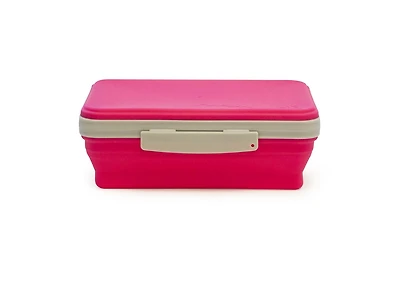 It's Academic Flexi Storage Box, Pink/Gray