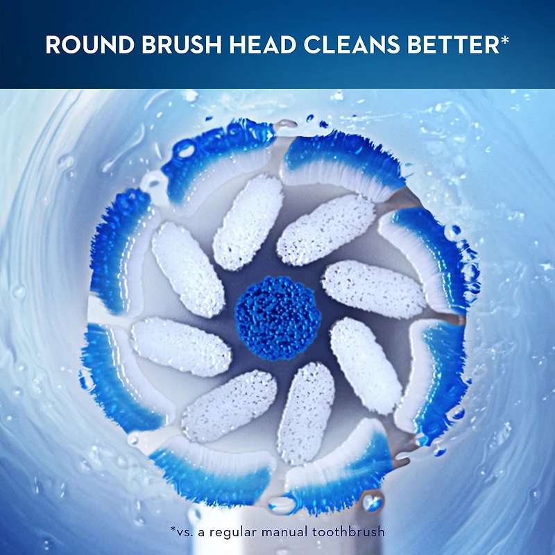 Oral-B 9600 Electric Toothbrush, 3 Brush Heads, Powered by Braun, Sakura Pink