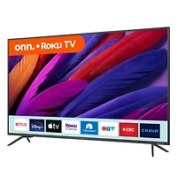 Téléviseur intelligent de 127 cm (50 po) 4K UHD HDR Roku onn. (Modèle 100012585-CA-Noir) 3 HDMI, 60 Hz