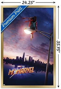 Marvel Ms. Marvel - Teaser One Sheet Wall Poster, 22.375" x 34"