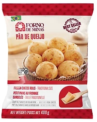 Forno De Minas Gluten Free Traditional Classic Cheese Rolls, 400 g, Cheese Roll