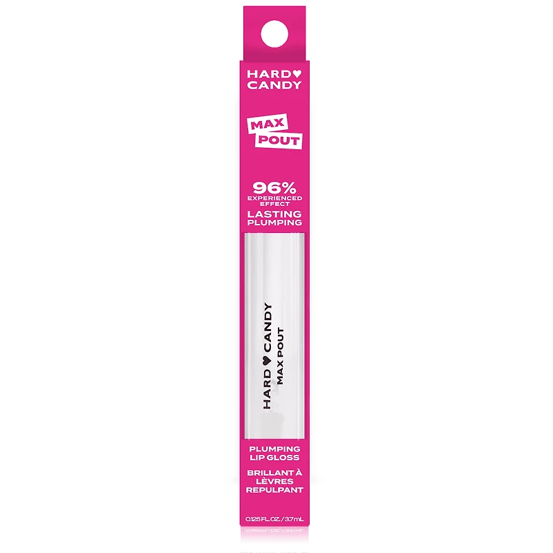 Hard Candy Plumping Serum Lip Gloss, 1411 Max Pout (Effacer) 3.7ml