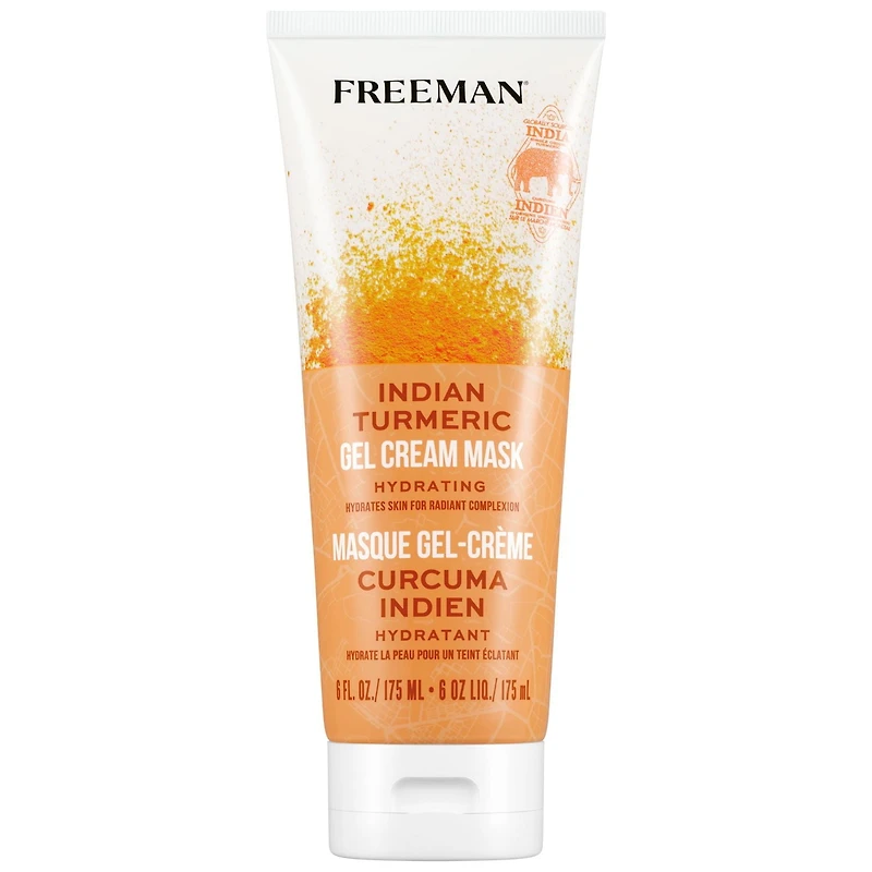 Masque Crème-Gel Au Curcuma Indien Exotique De Freeman 175 ml