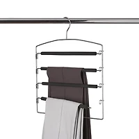 neatfreak! Cintre à pantalon antidérapant à 4 niveaux