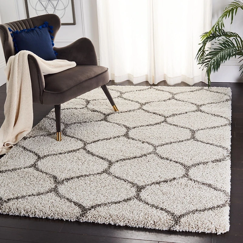 Safavieh Hudson Arline Geometric Shag Area Rug