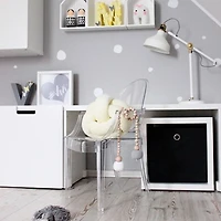 Heavenly Collection Clear Acrylic Kids Armchair SET OF 3