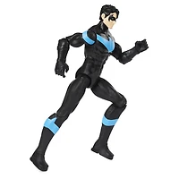 Batman, Figurine articulée Nightwing de 30 cm (costume bleu), pour les enfants à partir de 3 ans