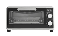 Black & Decker Crisp 'n Bake Air Fry 1150 W 4-Slice  Toaster Oven Stainless Steel, BD 4SL CSPBKE TST OV
