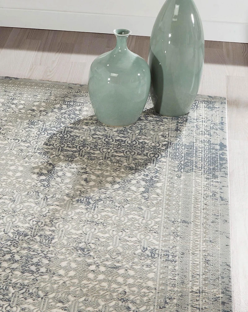 ECARPET Mabel 8'11" x 12'6" Traditional Area Rug for Living Room, Bedroom, Dining Room, Entrance, Hallway and More.