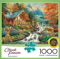 Buffalo Games - Le puzzle Chuck Pinson - Alpine Serenity - en 1000 pièces